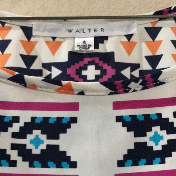 Aztec Cold Shoulder Dress - Picture 2 of 3